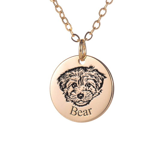 Pet Face Necklace